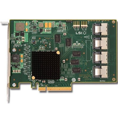 LSI00244 9201-16i PCI-Express 2.0x8 SATA / SAS ȣƮ..